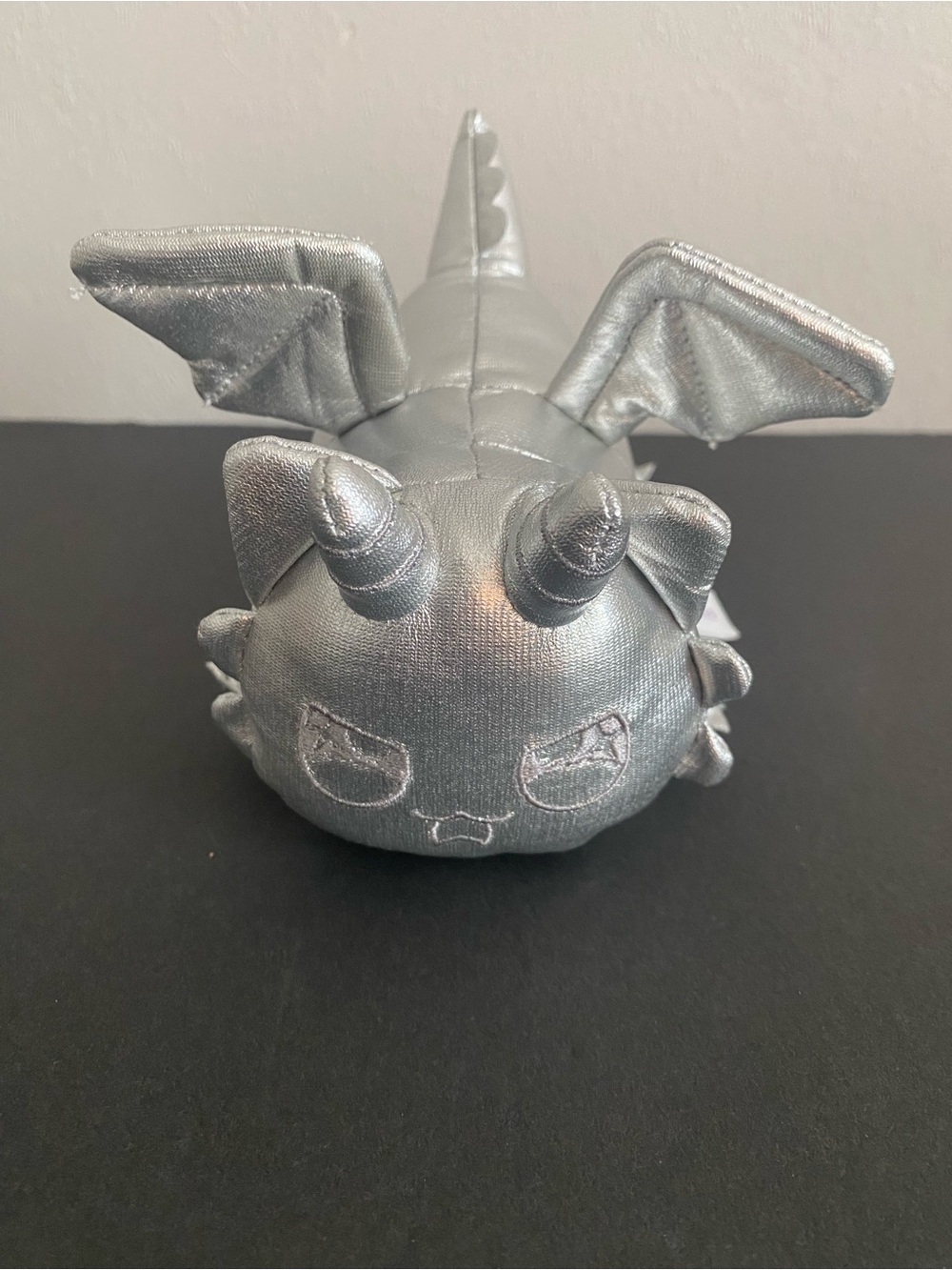 Gemstone Dragon Silver Plush Toy Aphmau -G